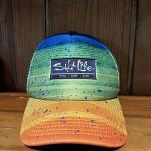 Salt Life Baseball Cap Truckers Hat Snapback Adjustable Youth Perfect Condition